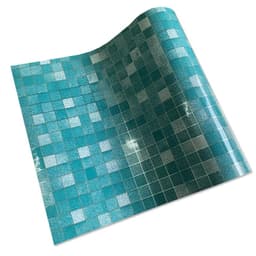 image-Bathroom Waterproof Tiles Wall Sticker Self-Adhesive Kitchen Stove Oil-Proof Fireproof Wallpaper Aluminum Foil Decorative Film