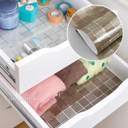 image-Bathroom Waterproof Tiles Wall Sticker Self-Adhesive Kitchen Stove Oil-Proof Fireproof Wallpaper Aluminum Foil Decorative Film