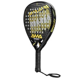 image-AMASPORT Padel Racket with Cover 3k/12K/18K Carbon EVA Soft Padel Paddle Tennis Racket Diamond Shape High Quality Raqueta Paddel