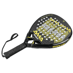 image-AMASPORT Padel Racket with Cover 3k/12K/18K Carbon EVA Soft Padel Paddle Tennis Racket Diamond Shape High Quality Raqueta Paddel
