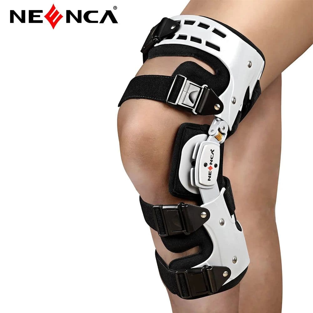 image-NEENCA Unloader ROM Knee Brace Hinged Stabilizer Adjustable Recovery Support for ACL MCL PCL Injury Meniscus Tear Arthritis