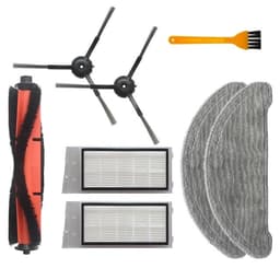 image-For Roidmi Eve Plus SDJ01RM Robotic Vacuum Cleaner Spare Parts Mop Cloth Hepa Filter Main Brush Side Brush Dust Bag Accessories