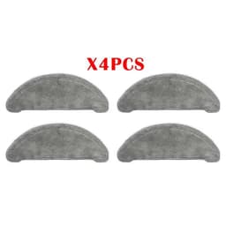 image-For Roidmi Eve Plus SDJ01RM Robotic Vacuum Cleaner Spare Parts Mop Cloth Hepa Filter Main Brush Side Brush Dust Bag Accessories