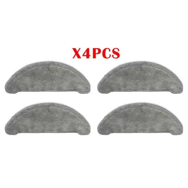 image-For Roidmi Eve Plus SDJ01RM Robotic Vacuum Cleaner Spare Parts Mop Cloth Hepa Filter Main Brush Side Brush Dust Bag Accessories