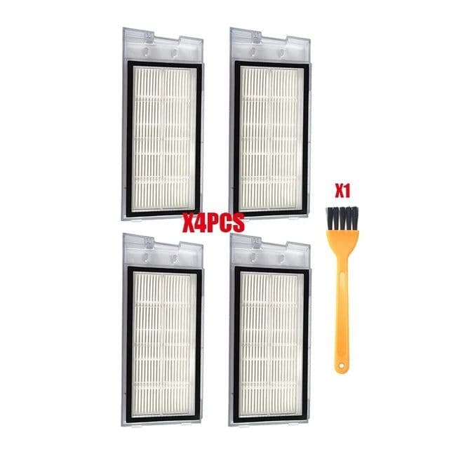 image-For Roidmi Eve Plus SDJ01RM Robotic Vacuum Cleaner Spare Parts Mop Cloth Hepa Filter Main Brush Side Brush Dust Bag Accessories