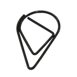 image-60 Pcs 6 Colors Metal Material Drop Shape Paper Clips Funny Kawaii Bookmark Office Shool Stationery Marking Clips