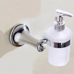 image-Stainless Steel Chrome Plated Bathroom Hardware Set Towel Rack Toilet Paper Holder Towel Bar Hook Bathroom Accessories Set