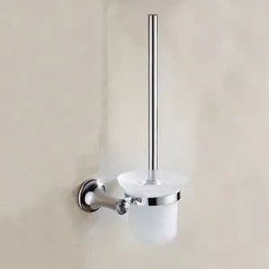 image-Stainless Steel Chrome Plated Bathroom Hardware Set Towel Rack Toilet Paper Holder Towel Bar Hook Bathroom Accessories Set