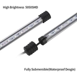 image-Waterproof RGB LED Aquarium Lights Fish Tank Light Diving Lighting Aquarium Submersible Remote Control Lamp Amphibious