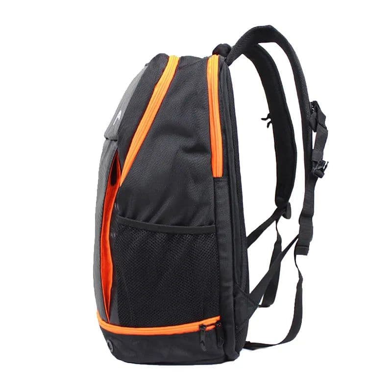 image-Orange Original HEAD Tennis Backpack 1-2 Pack Large Capacity Tennis Squash Rackets Bag Men Women Tennis Sports Padel Raquete Bag