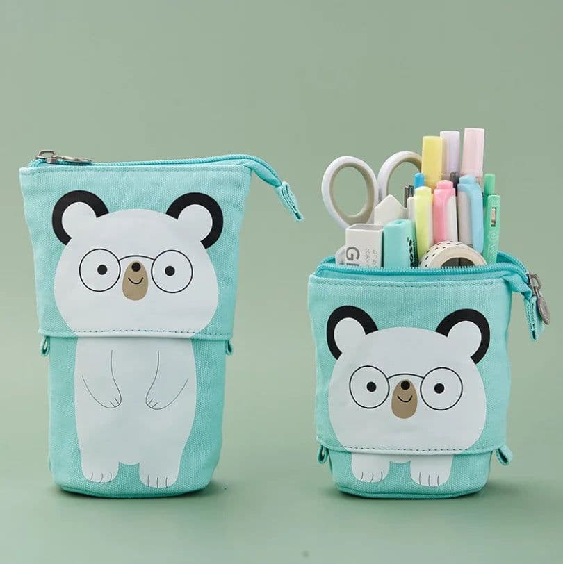 image-Kawaii Pencil Cases for Girls Boys Zipper Cute Cat Pencil Box School Supplies Stationery Gift Pop Up Pouchs Trousse Scolaire