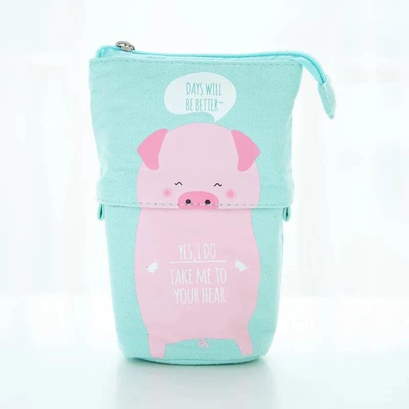 image-Kawaii Pencil Cases for Girls Boys Zipper Cute Cat Pencil Box School Supplies Stationery Gift Pop Up Pouchs Trousse Scolaire