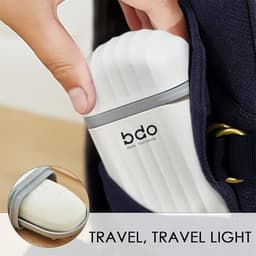image-1Pc Portable Soap Dishes Sealed Storage Box Waterproof Travel Home Bathroom Soap Box Outdoor Storage Box Soap Box Organizer Tray