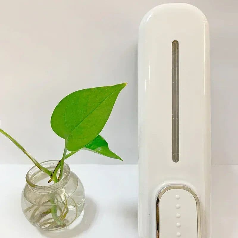 image-300ml Wall Mount Soap Dispenser Manual Shampoo Shower Gel Dispenser Lotion Container Liquid Hand Soap Dispenser for Bathroom