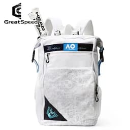 image-Super Light Great Speed 2024 Tennis Bag Adult Youth White Nylon Tennis Racquet Backpack Padel Squash Badminton Shoulder Backpack