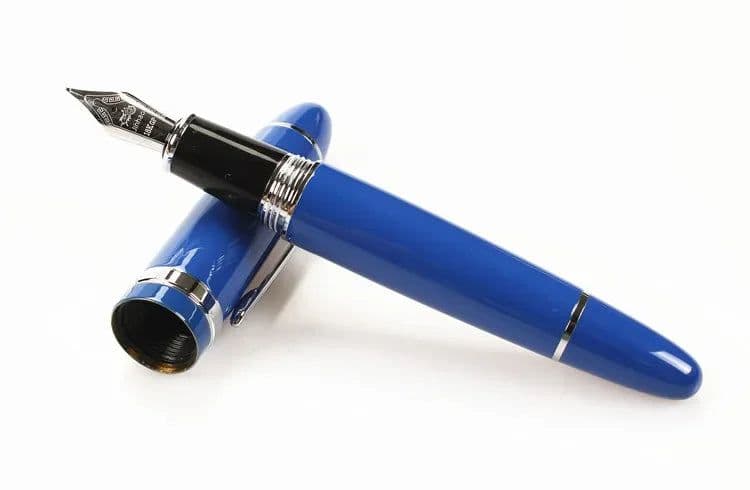 image-JINHAO 159 18KGP 0.7mm MEDIUM BROAD NIB FOUNTAIN PEN 8 COLORS FOR CHOOSE metal ink pen
