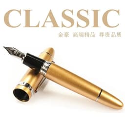 image-JINHAO 159 18KGP 0.7mm MEDIUM BROAD NIB FOUNTAIN PEN 8 COLORS FOR CHOOSE metal ink pen