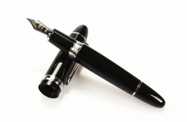 image-JINHAO 159 18KGP 0.7mm MEDIUM BROAD NIB FOUNTAIN PEN 8 COLORS FOR CHOOSE metal ink pen