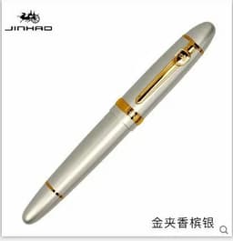 image-JINHAO 159 18KGP 0.7mm MEDIUM BROAD NIB FOUNTAIN PEN 8 COLORS FOR CHOOSE metal ink pen