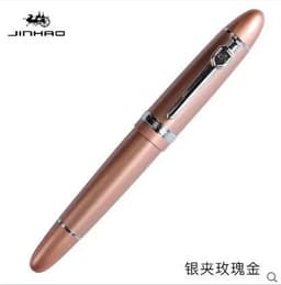 image-JINHAO 159 18KGP 0.7mm MEDIUM BROAD NIB FOUNTAIN PEN 8 COLORS FOR CHOOSE metal ink pen