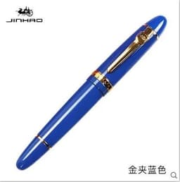 image-JINHAO 159 18KGP 0.7mm MEDIUM BROAD NIB FOUNTAIN PEN 8 COLORS FOR CHOOSE metal ink pen