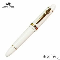 image-JINHAO 159 18KGP 0.7mm MEDIUM BROAD NIB FOUNTAIN PEN 8 COLORS FOR CHOOSE metal ink pen