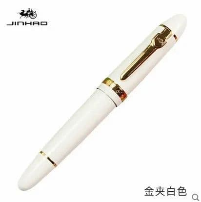 image-JINHAO 159 18KGP 0.7mm MEDIUM BROAD NIB FOUNTAIN PEN 8 COLORS FOR CHOOSE metal ink pen