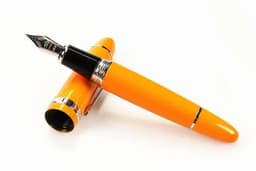 image-JINHAO 159 18KGP 0.7mm MEDIUM BROAD NIB FOUNTAIN PEN 8 COLORS FOR CHOOSE metal ink pen