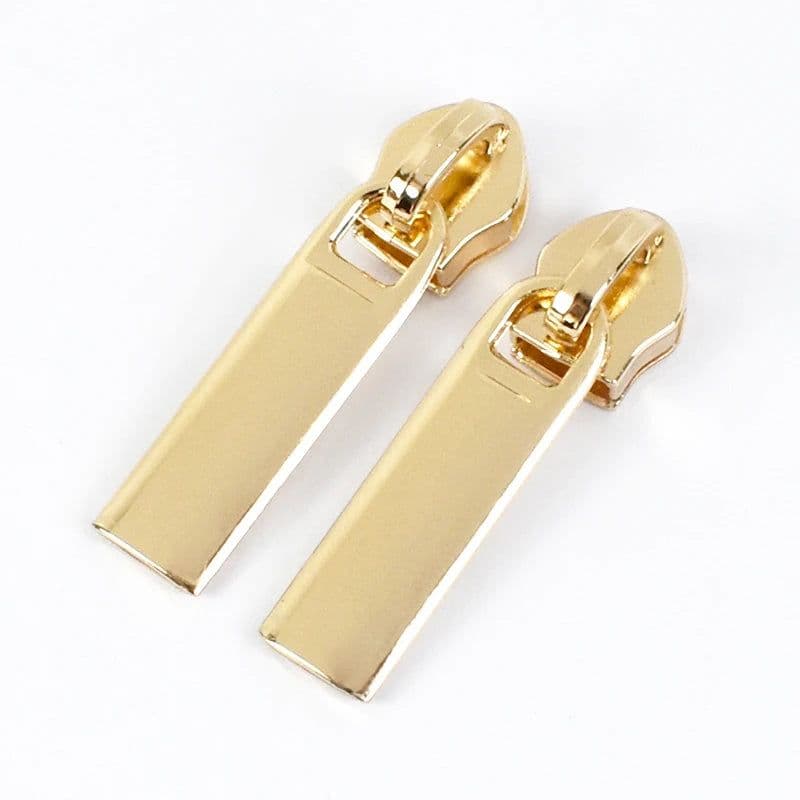 image-10/20Pcs 5# Zipper Slider for Nylon Zips Bag Purse Zippers Head Zip Pulls Repair Kits DIY Garment Sewing Replacement Accessories