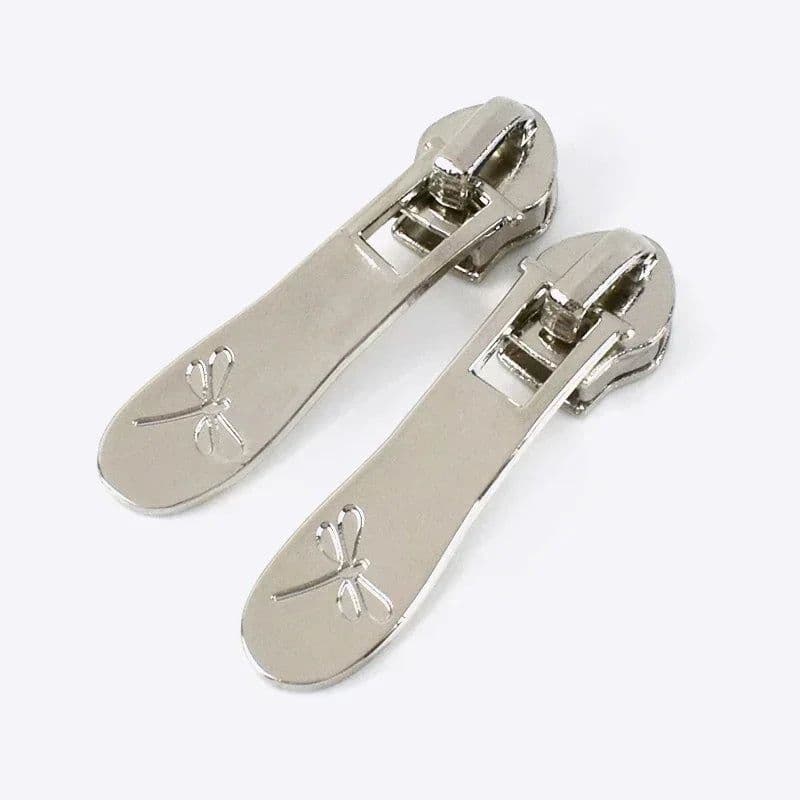 image-10/20Pcs 5# Zipper Slider for Nylon Zips Bag Purse Zippers Head Zip Pulls Repair Kits DIY Garment Sewing Replacement Accessories
