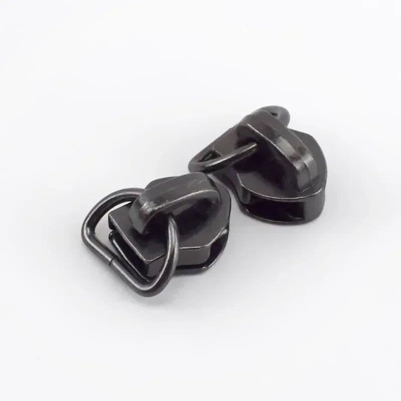 image-10/20Pcs 5# Zipper Slider for Nylon Zips Bag Purse Zippers Head Zip Pulls Repair Kits DIY Garment Sewing Replacement Accessories