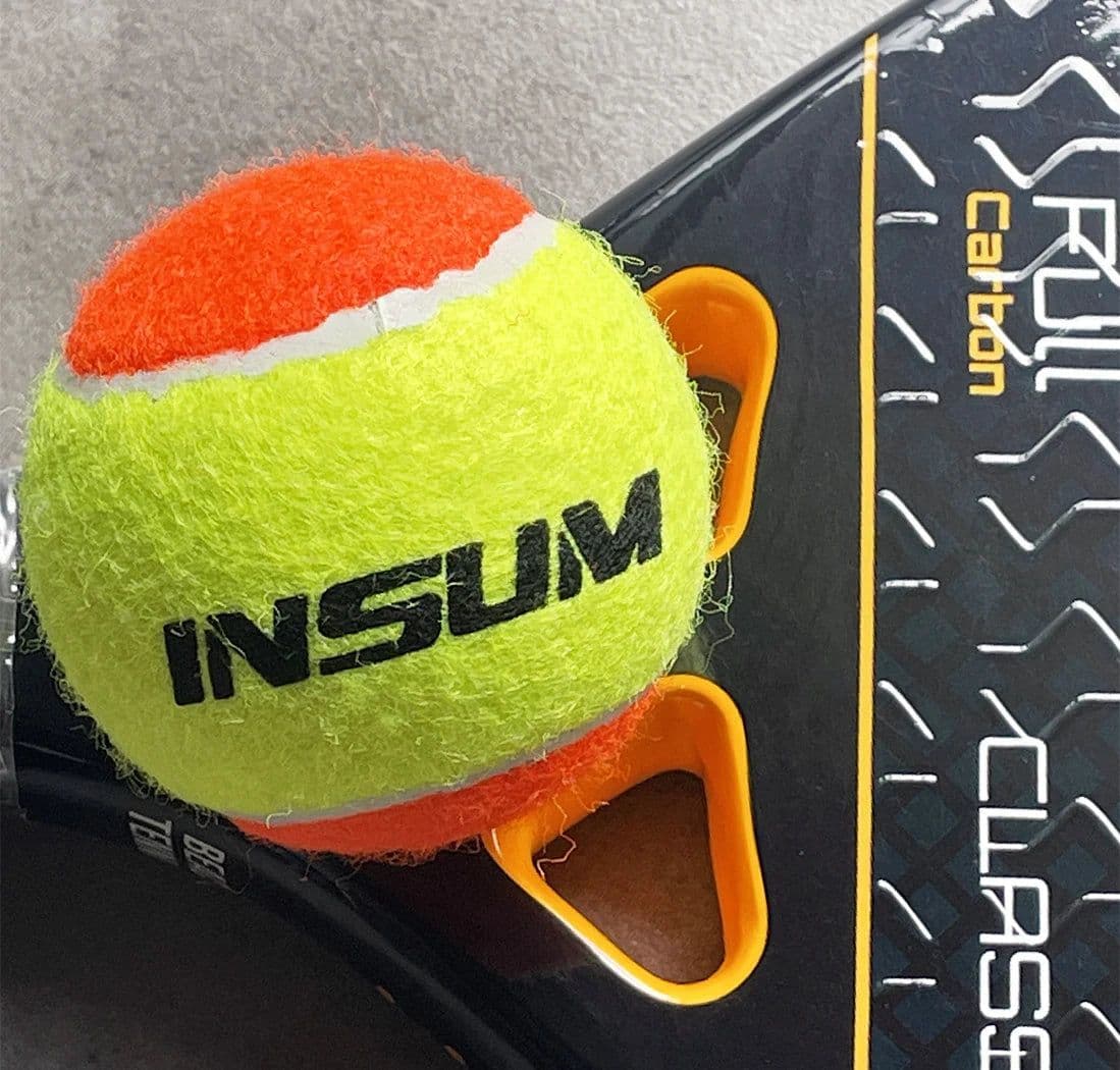 image-INSUM 6/12Pcs Tennis Balls Primary Practice Tennis 50% Standard Pressure Match Training Ball for Beach Training Padel Balls