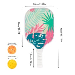 image-USAPA Approved Carbon Fiber Pickleball Paddles Set Pickle Ball Paddle Honeycomb Core Anti Slip Sweat Absorb Grip Padel for Adult