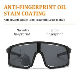 image-Photochromic Sunglasses Sports Protective Goggles Transparent Safety Polarized Eyewear Accessories for Women Men Runing Cycling