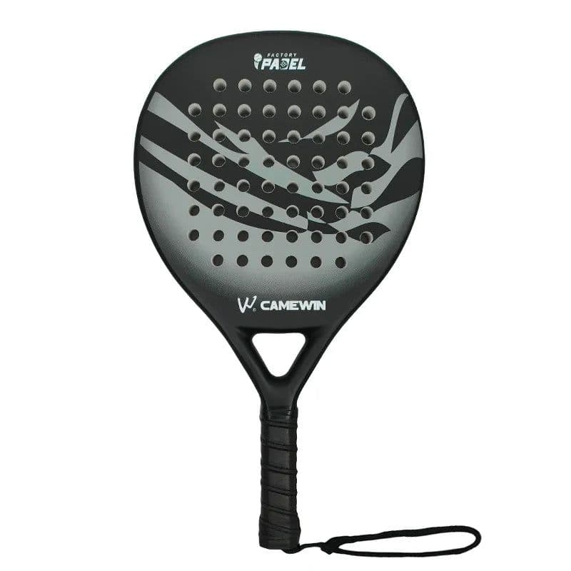 image-CAMEWIN-Pala Padel Paddle Tennis Racket, Soft Face, Carbon Fiber, Soft EVA Face Sports Racquet, Outdoor Equipment, 4018