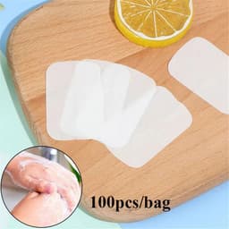 image-20/50/60/80/100pcs/lot Portable Bath Hand Washing Slice Sheets Outdoor Travel Scented Foaming Soap Paper Bath Clean Soap Tablets