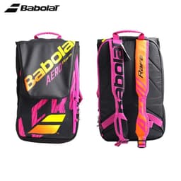 image-Nadel Type BABOLAT PURE AERO RAFA Tennis Backpack 2 Usages Adults Sports Squash Padel Beach Tennis Racket Bag Original Backpack