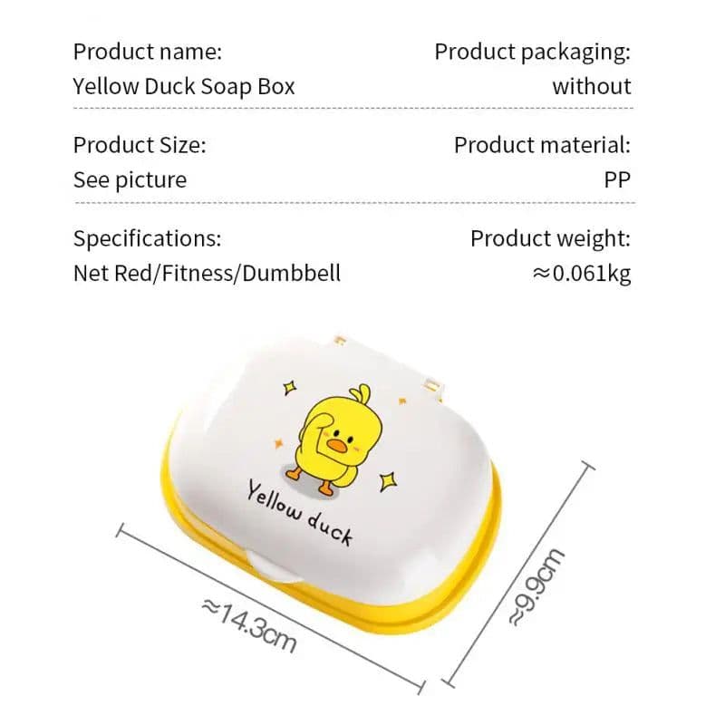 image-Plastic Bathroom Shower Soap Box Tray Dish Storage Holder Plate Home Travel Soap Protector Case Shower Soap Box For Travel