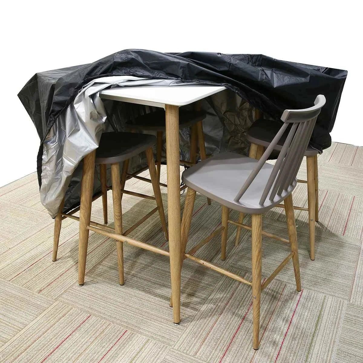 image-Small size Waterproof Outdoor Patio Garden Furniture Covers Rain Snow Chair covers for Sofa Table Chair Dust Proof Cover