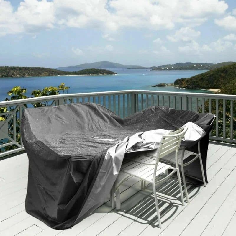 image-Small size Waterproof Outdoor Patio Garden Furniture Covers Rain Snow Chair covers for Sofa Table Chair Dust Proof Cover