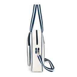 image-Men's Tennis Bag Light Portable Tenis Racket Single Shoulder Bags Waterproof Fabric Blue White Laptop Tenis Squash Padel Handbag