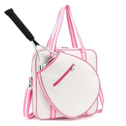 image-Men's Tennis Bag Light Portable Tenis Racket Single Shoulder Bags Waterproof Fabric Blue White Laptop Tenis Squash Padel Handbag