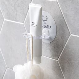 image-1PC Plastic Toothbrush Holder Toothpaste Storage Rack Shaver Tooth Brush Dispenser Bathroom Organizer Accessories Tools GUANYAO