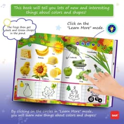 image-biidi English Finger Touch Interactive Learning Language Electronic Book Children Early-education Toy Kids Reading Talking Books