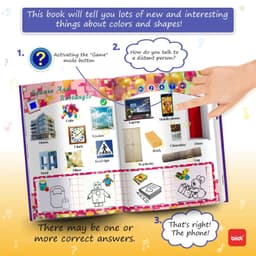 image-biidi English Finger Touch Interactive Learning Language Electronic Book Children Early-education Toy Kids Reading Talking Books