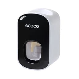 image-Automatic Toothpaste Dispenser Squeezers Toothpaste Tooth Dust-proof Toothbrush Holder Wall Mount Stand Bathroom Accessories Set