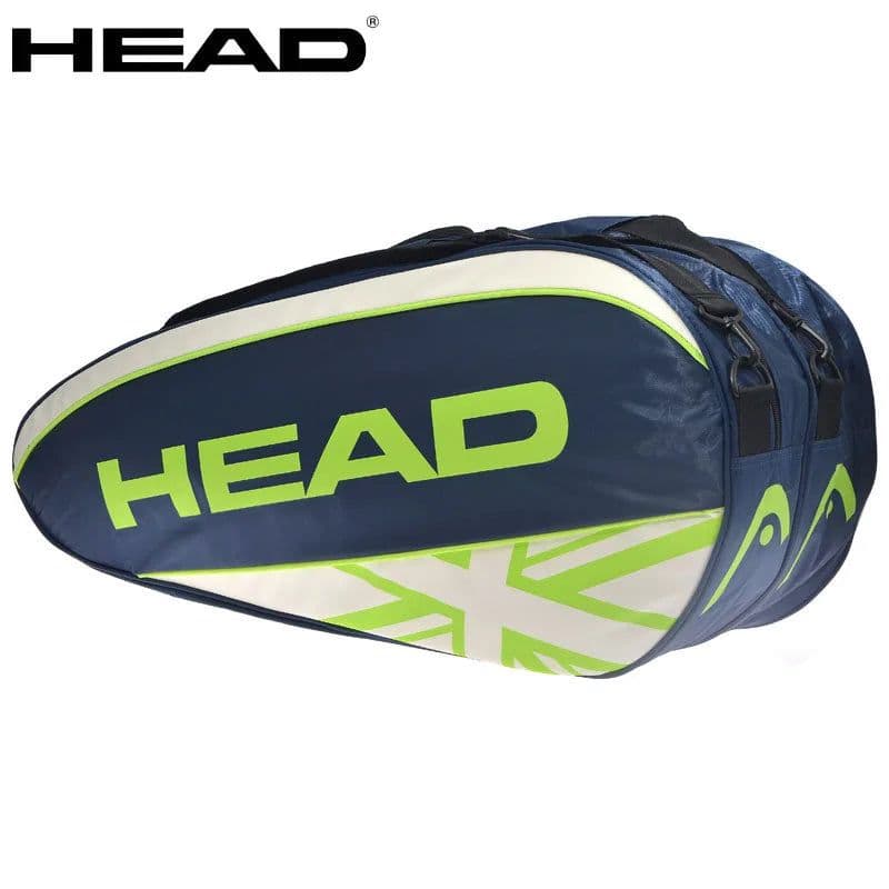 image-Commemorative Edition HEAD Tennis Bag High Quality Men Women Sports Fitness Squash Padel Beach Tennis Backpack HEAD Shoulder Bag