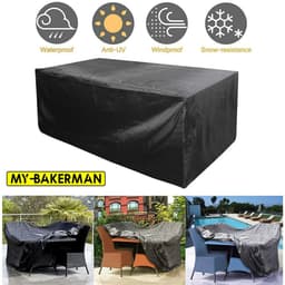 image-Small size Outdoor Patio Garden Furniture Waterproof Covers Rain Snow Chair covers Sofa Table Chair Dust Proof Cover