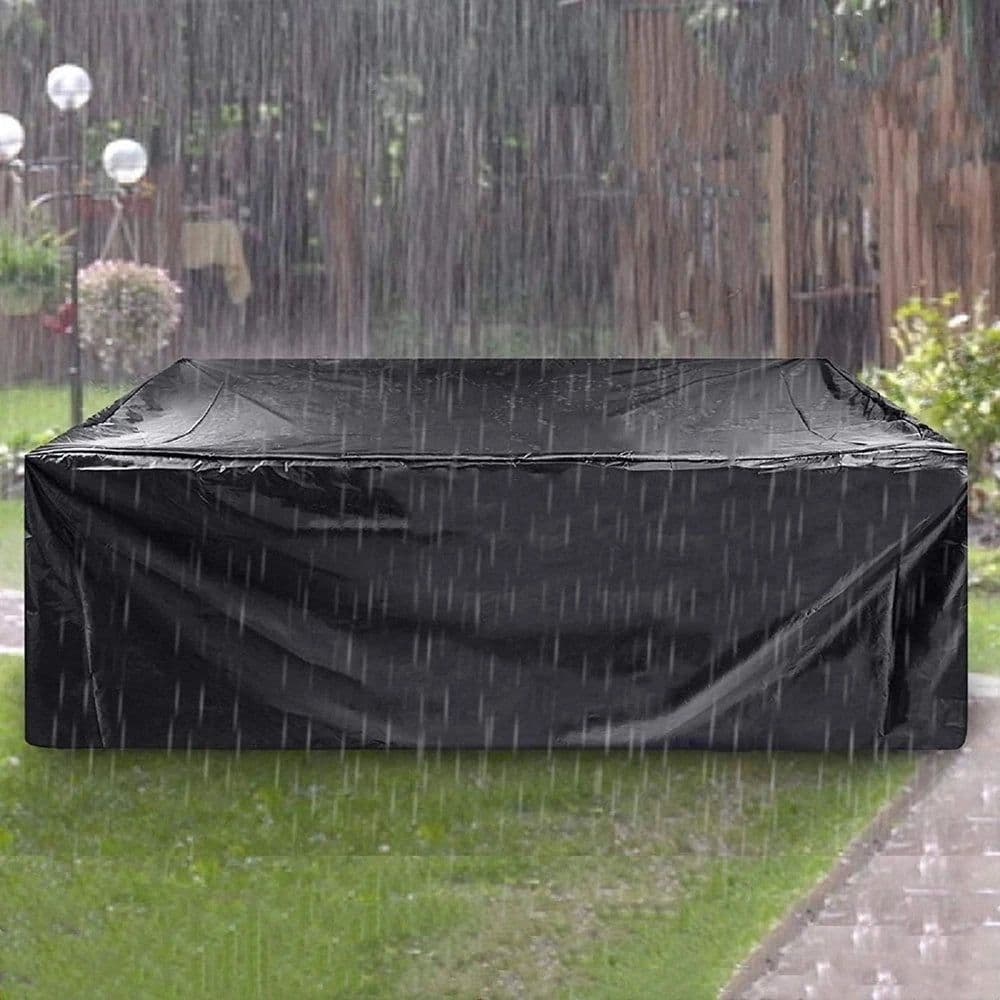 image-Waterproof Garden Furniture Covers, Rain and Snow Cover, Chair Covers for Sofa, Table and Chair, Dust Proof, Outdoor, 55 Sizes