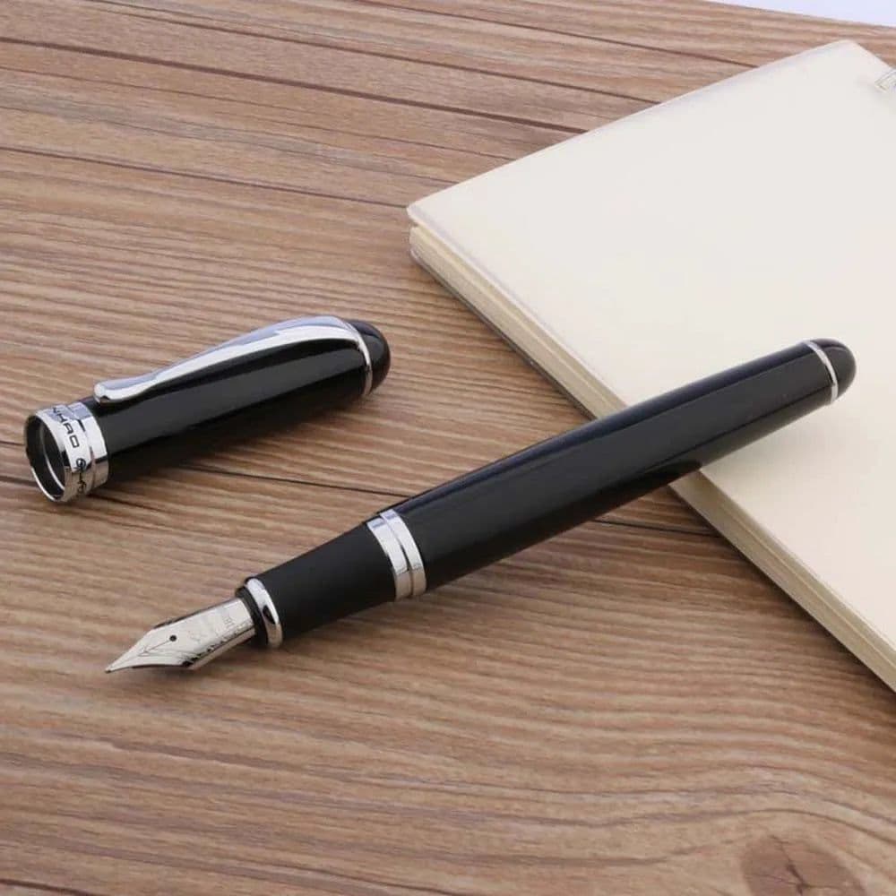 image-METAL Jinhao X750 Fountain Pen hot color Chessboard GIFT Medium Nib Stationery Office school supplies